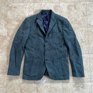 Scotch and Soda tweed wool sports coat blazer